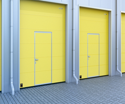 Security Sectional Industrial Door