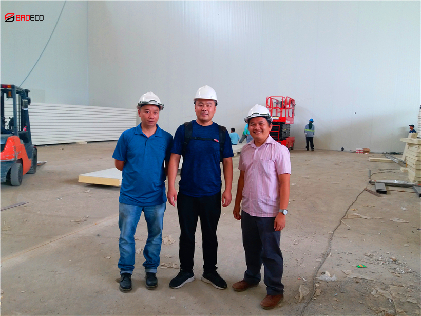 BRD Cold Room Panel is Installing in Philippines