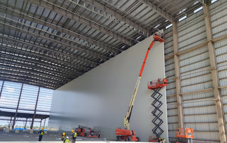 cold room panel installation