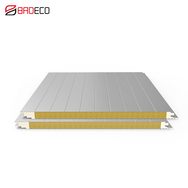 75mm Rock Mineral Wool Cold Room Panel