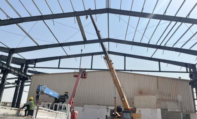 BRD Speeds Up 14,000 m² Steel-Structure Plant in Dammam, KSA