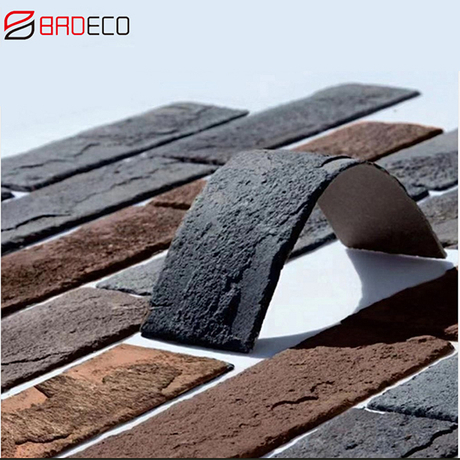 Flexible Clay Materials New Product Decoration Nature Exterior Wall Tile 