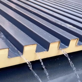 Aluminum PIR Great Wall Panel for Thermal Insulation and Wall Cladding