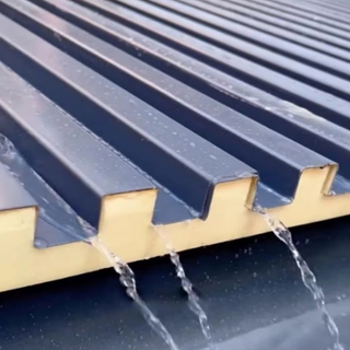 Aluminum PIR Great Wall Panel for Thermal Insulation and Wall Cladding