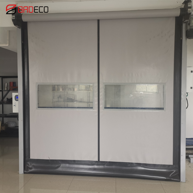 Industrial Automatic PVC Fabric Roll Up High Speed Door