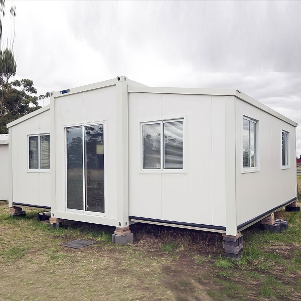 Expandable Double-Wing Container House | Movable Modular Housing for Projects & Camps