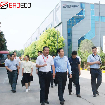 Chen Jinyu, chairman of Zhongyuan Reguarantee Group visited BRD
