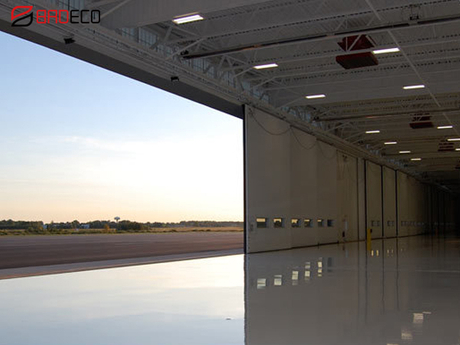 Automatic Long Span Industrail Hangar Door