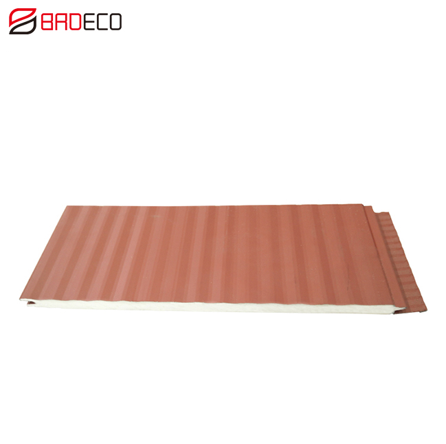 PU Metal Carved Insulated Sandwich Wall Panel