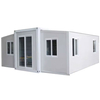 Expandable Double-Wing Container House | Movable Modular Housing for Projects & Camps