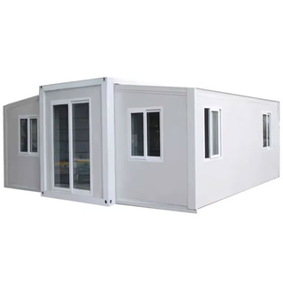 Expandable Double-Wing Container House | Movable Modular Housing for Projects & Camps