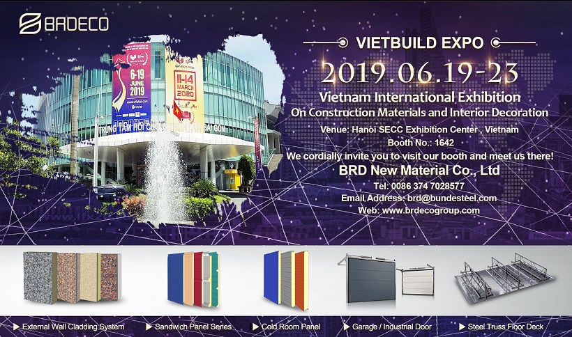 BRD Will Take Part In 2019 VIETBUILD EXPO