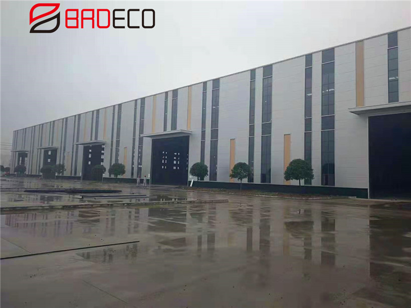 JingGong Project Adopted 50mm PU Rock Mineral Wool Sandwich Panel